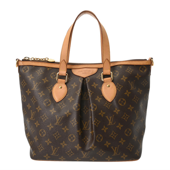 LOUIS VUITTON Authentic Brown Monogram Canvas Bag - Picture 2 of 16